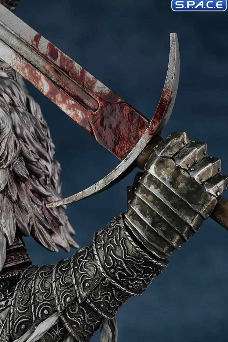 1/6 Scale Raging Wolf Statue