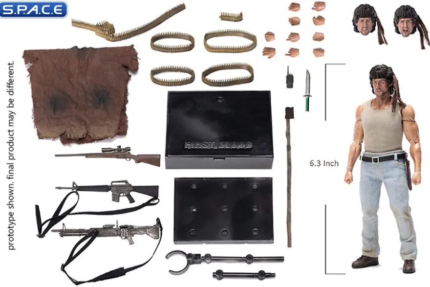1/12 Scale Rambo Exquisite Super