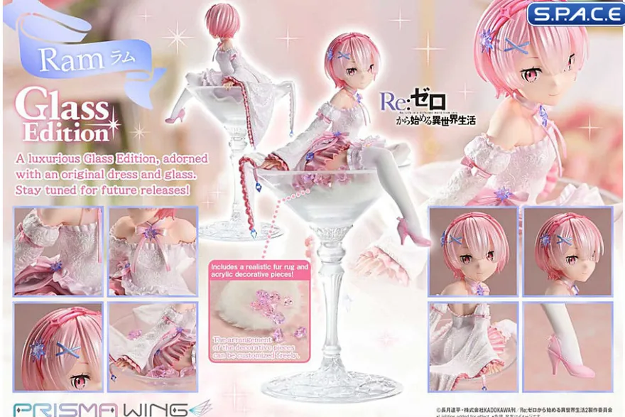 1/7 Scale Ram Prisma Wing PVC Statue - Glass Version