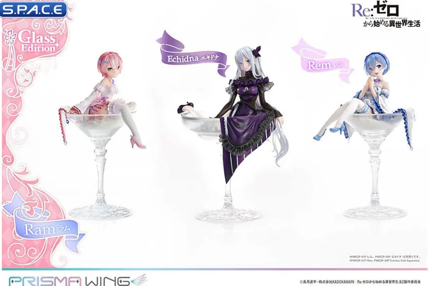 1/7 Scale Ram Prisma Wing PVC Statue - Glass Version
