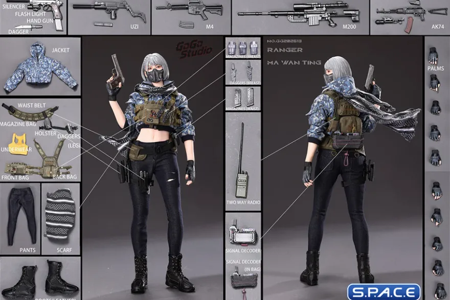 1/6 Scale Ranger Ma Wan Ting