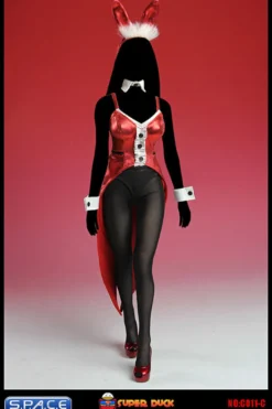 1/6 Scale red Bunny Costume