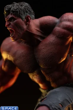 1/10 Scale Red Hulk Art Scale Statue