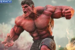 1/10 Scale Red Hulk Art Scale Statue