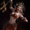 1/12 Scale Red Medusa - Snake Tail Version