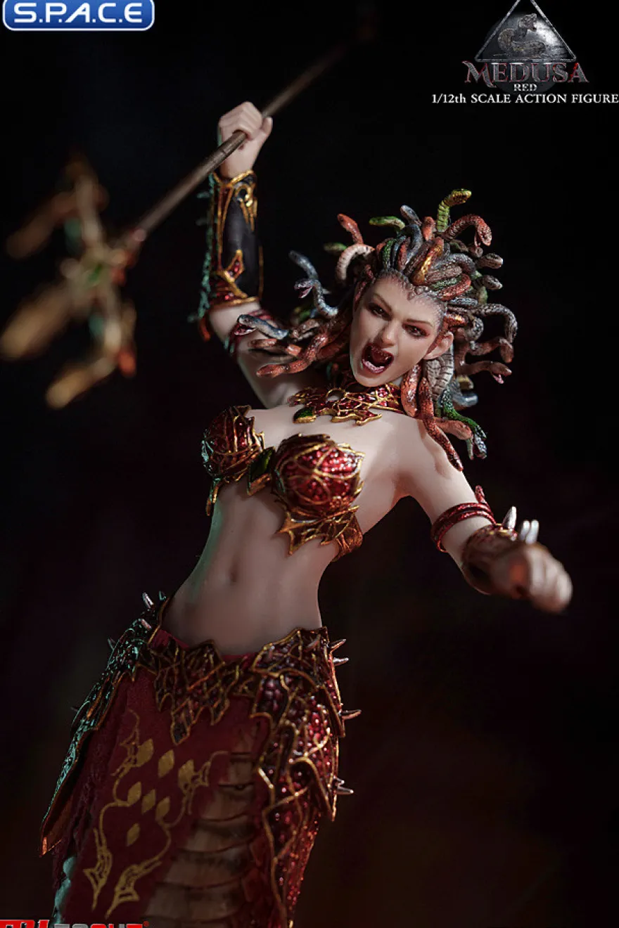 1/12 Scale Red Medusa - Snake Tail Version