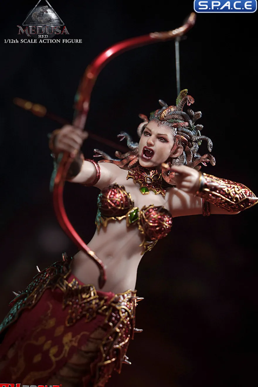 1/12 Scale Red Medusa - Snake Tail Version