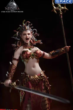 1/12 Scale Red Medusa - Snake Tail Version