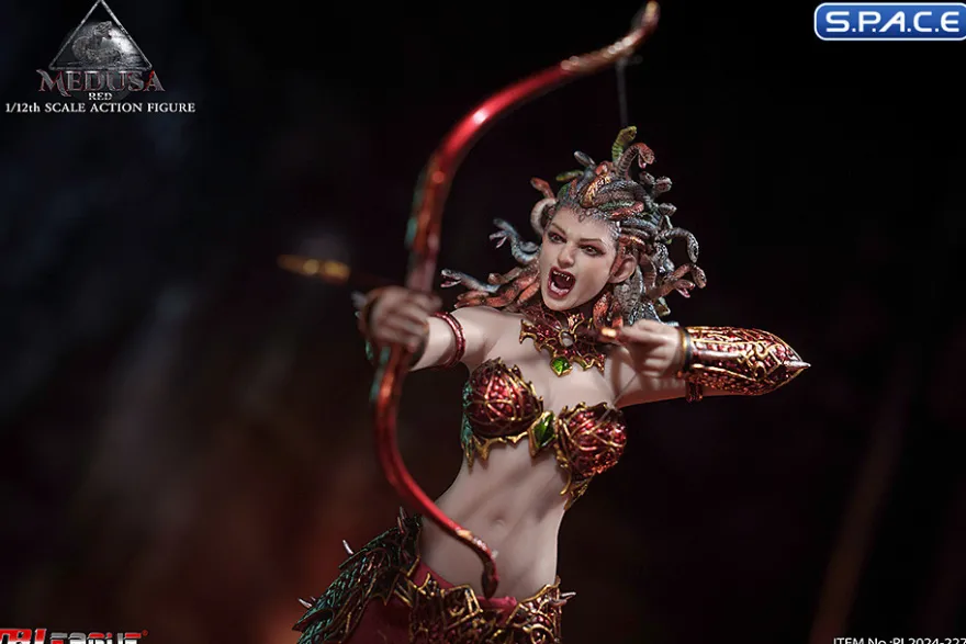 1/12 Scale Red Medusa - Snake Tail Version