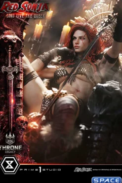 1/3 Scale Red Sonja »Long Live the Queen« Throne Legacy Statue
