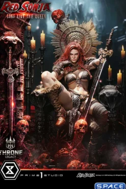 1/3 Scale Red Sonja »Long Live the Queen« Throne Legacy Statue