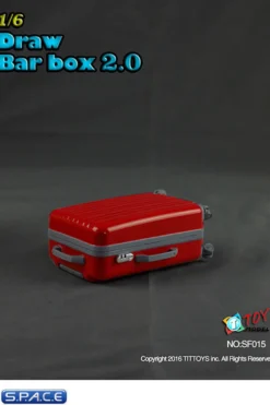 1/6 Scale red Travel Trolley