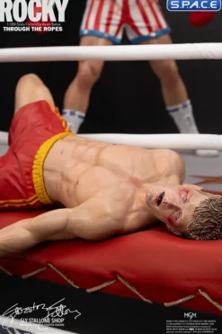 1/10 Scale Rocky Over Drago Through the Ropes Statue