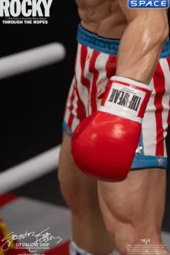 1/10 Scale Rocky Over Drago Through the Ropes Statue