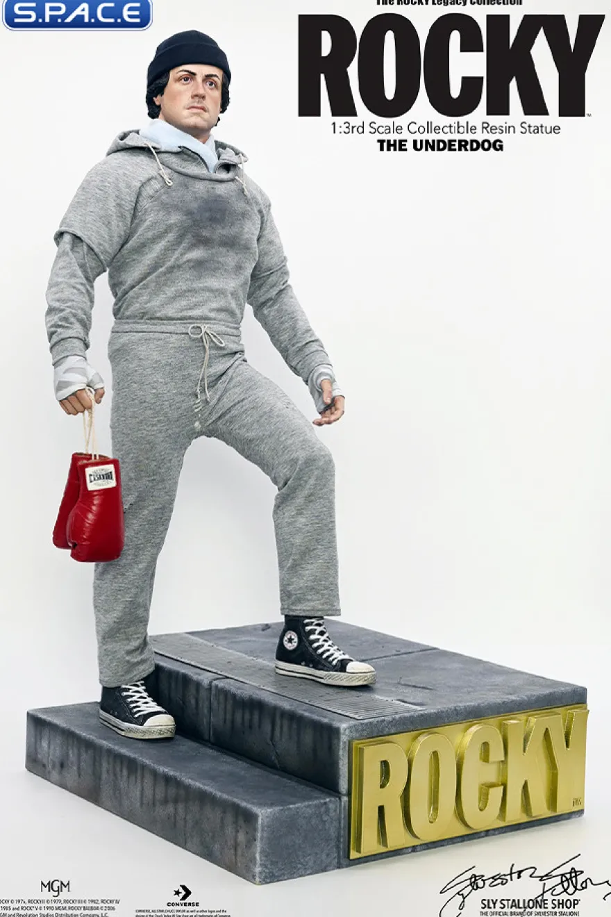 1/3 Scale Rocky »The Underdog« Statue