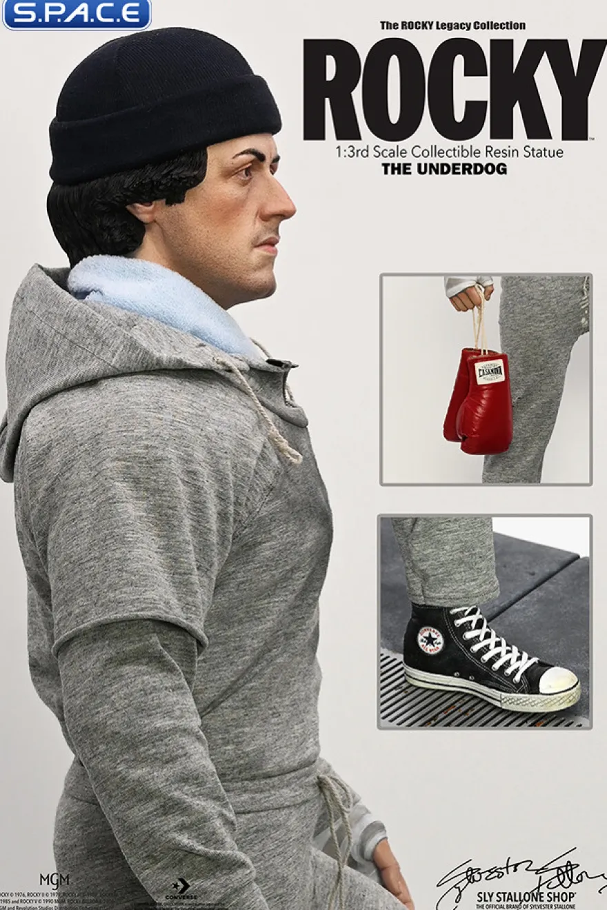 1/3 Scale Rocky »The Underdog« Statue