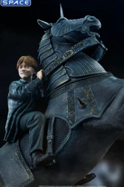 1/10 Scale Ron Weasley at the Wizard Chess Deluxe Art Scale Statue