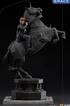 1/10 Scale Ron Weasley at the Wizard Chess Deluxe Art Scale Statue