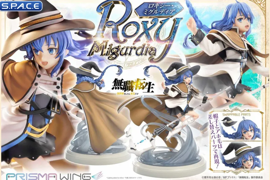 1/7 Scale Roxy Migurdia Prisma Wing PVC Statue