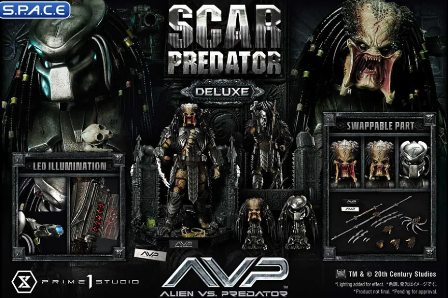 1/3 Scale Scar Predator Deluxe Museum Masterline Statue