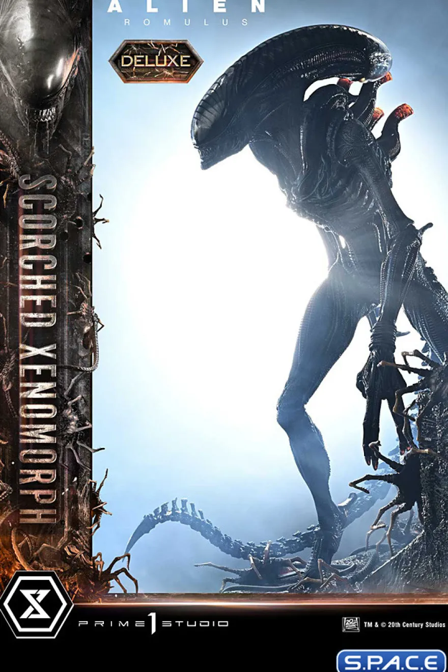 1/3 Scale Scorched Xenomorph Deluxe Museum Masterline XL Statue