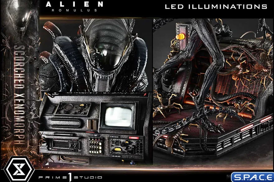 1/3 Scale Scorched Xenomorph Deluxe Museum Masterline XL Statue