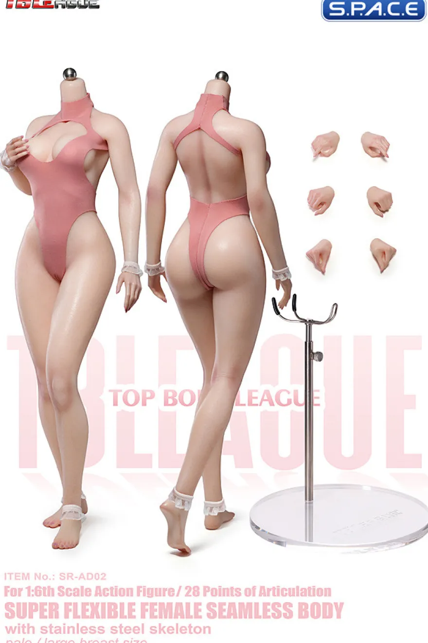 1/6 Scale Seamless Female Body SR-AD02