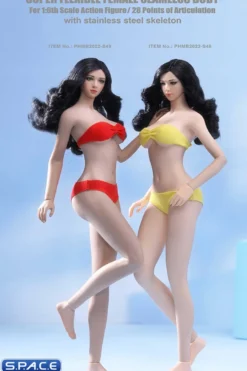 1/6 Scale Seamless female Body S49 with head sculpt