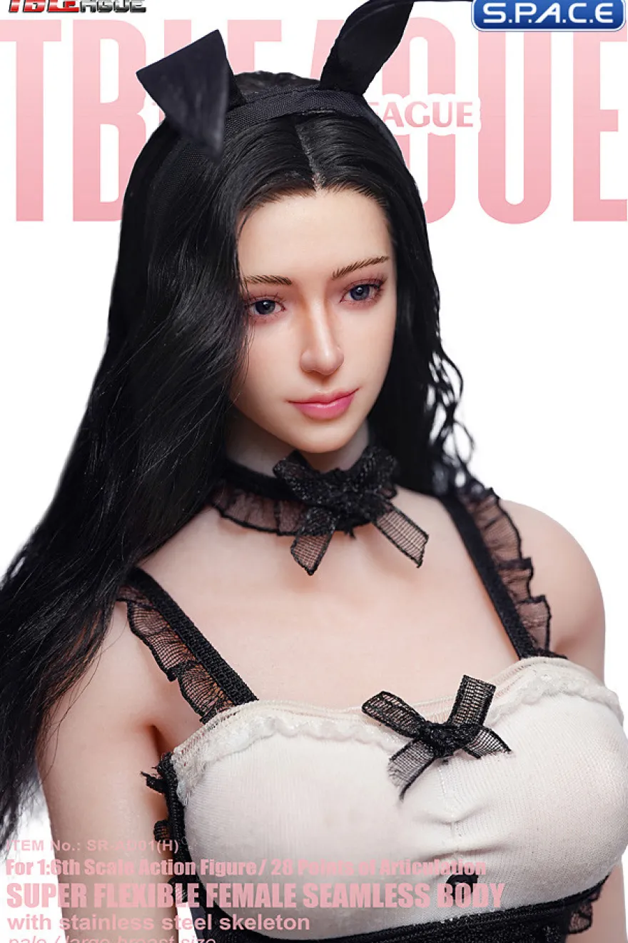 1/6 Scale Seamless Female Body with head sculpt SR-AD01H