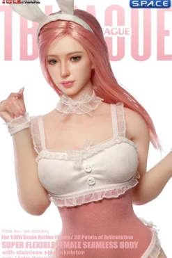 1/6 Scale Seamless Female Body with head sculpt SR-AD02H