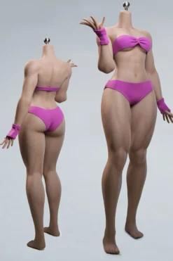 1/6 Scale Seamless Female suntan Body BF02