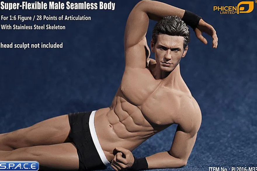 1/6 Scale Seamless Male Body M33