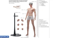 1/6 Scale Seamless Male pale Body DD01H with head sculpt