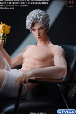 1/6 Scale Seamless Male pale Body DD01H with head sculpt