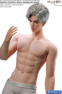 1/6 Scale Seamless Male pale Body DD01H with head sculpt