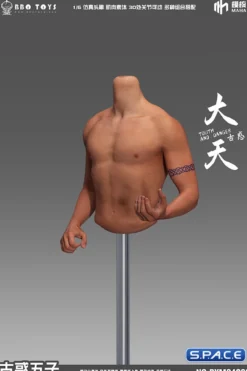 1/6 Scale seamless upper Body for Asian Gangster Version 3