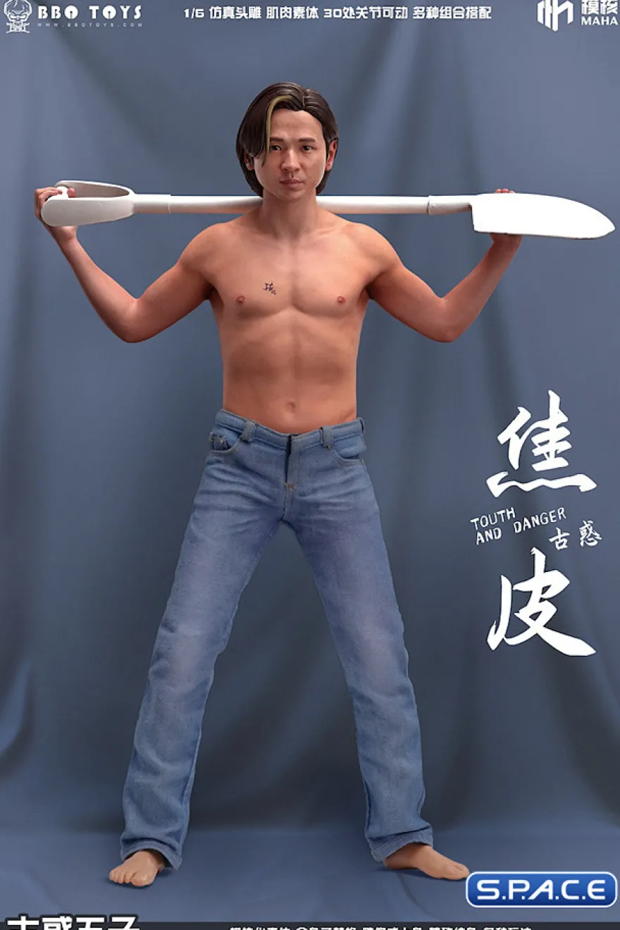 1/6 Scale seamless upper Body for Asian Gangster Version 4