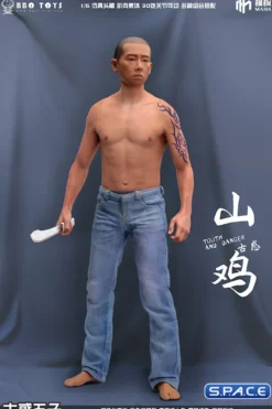 1/6 Scale seamless upper Body for Asian Gangster Version 2