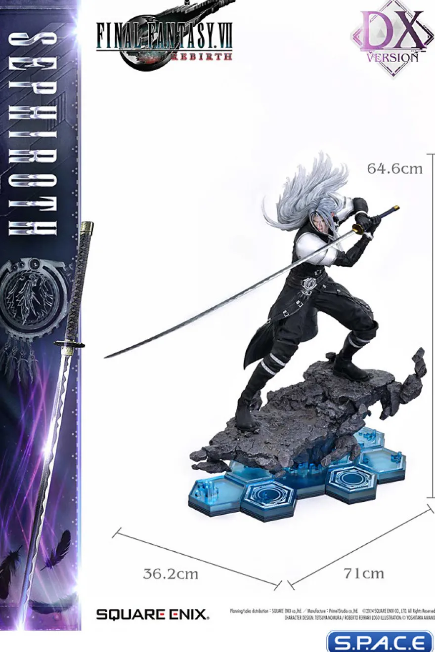 1/4 Scale Sephiroth Deluxe Square Enix Masterline Statue
