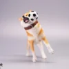 1/6 Scale Shiba Inu with football