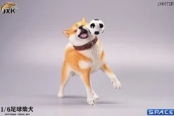 1/6 Scale Shiba Inu with football