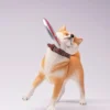 1/6 Scale Shiba Inu with frisbee