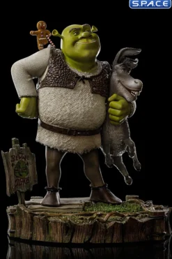 1/10 Scale Shrek, Donkey & The Gingerbread Deluxe Art Scale Statue