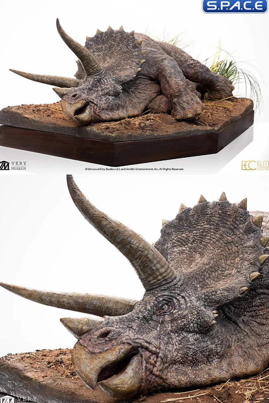 1/8 Scale Sick Triceratops Maquette