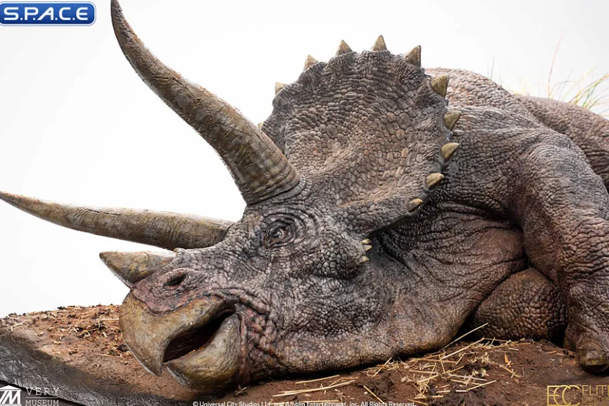 1/8 Scale Sick Triceratops Maquette