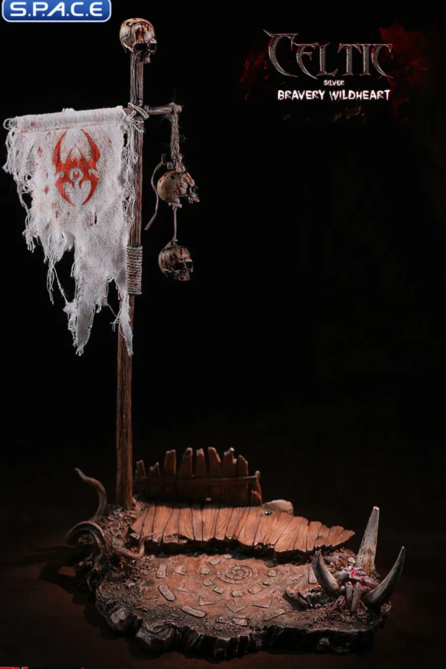 1/6 Scale Silver Celtic Bravery Wildheart