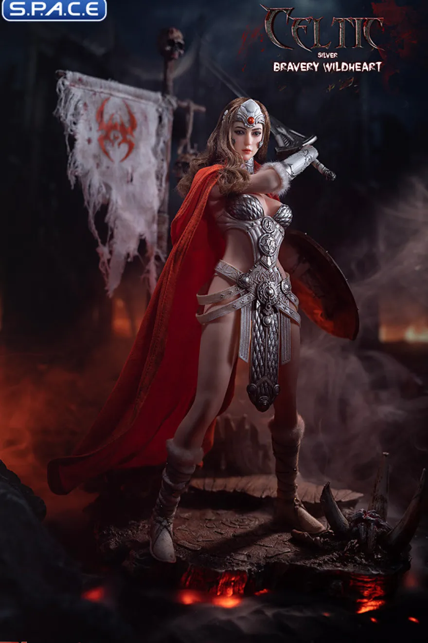 1/6 Scale Silver Celtic Bravery Wildheart