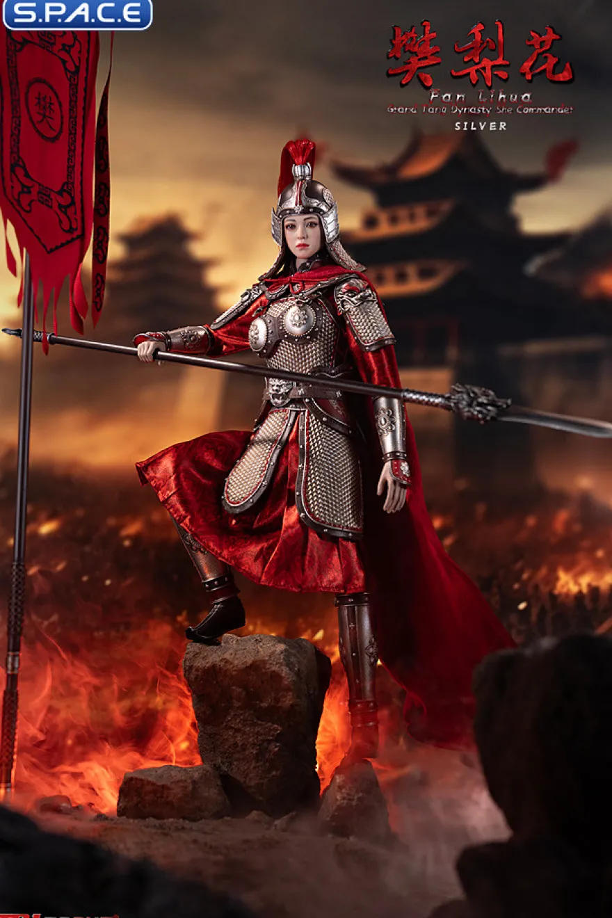 1/6 Scale Silver Fan Lihua - Grand Tang Dynasty She Commander