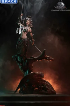 1/12 Scale Silver Medusa - Snake Tail Version