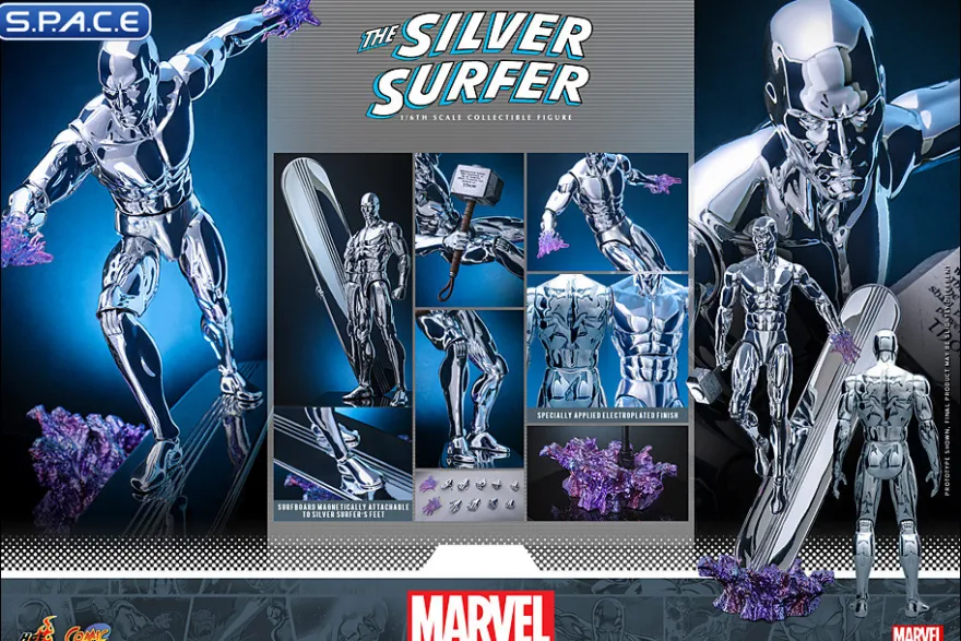 1/6 Scale Silver Surfer Comic Masterpiece CMS033 (Marvel)